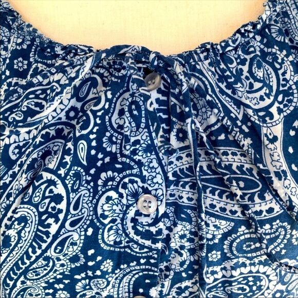 Liz & co. Blue Blouse - Picture 2 of 4